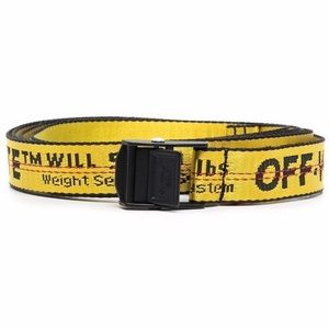 Off-white mini industrial belt
